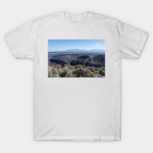 Rio Grande Gorge Bridge Near Taos New Mexico T-Shirt